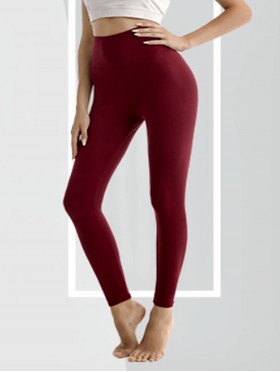 STRETCH FOOTLESS, FLEECE LINED TIGHTS